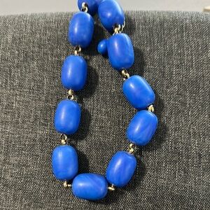 Blue Beaded Necklace